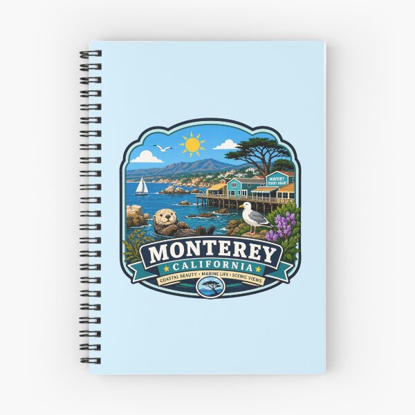 Item preview, Monterey, California designed and sold by Myra365Art.