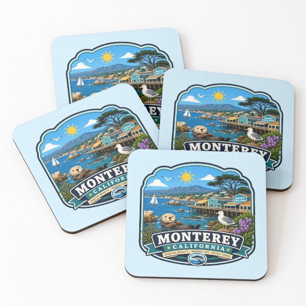 Item preview, Monterey, California designed and sold by Myra365Art.