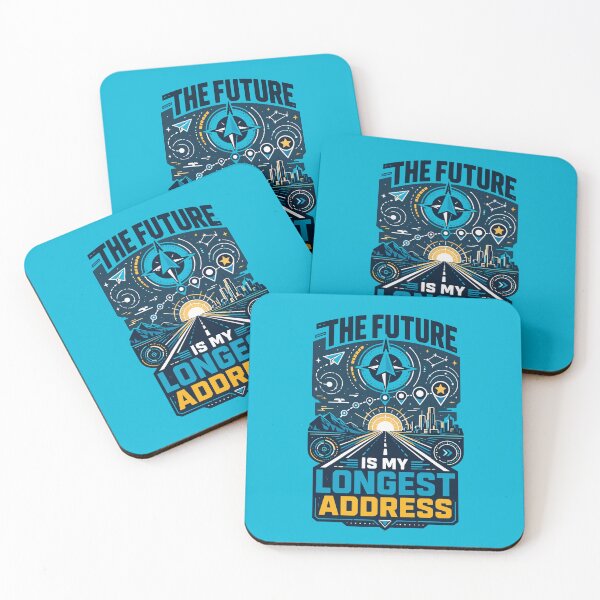 Item preview, The Future Is My Longest Address designed and sold by fadilow.