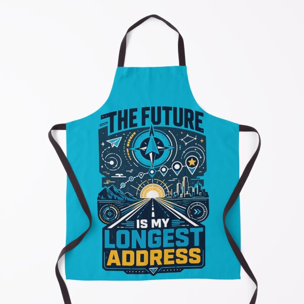Item preview, The Future Is My Longest Address designed and sold by fadilow.