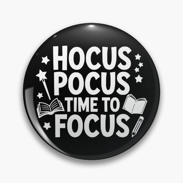 Aperçu de l'œuvre Hocus Pocus, il est temps de se concentrer créée et vendue par theartfulaspie.