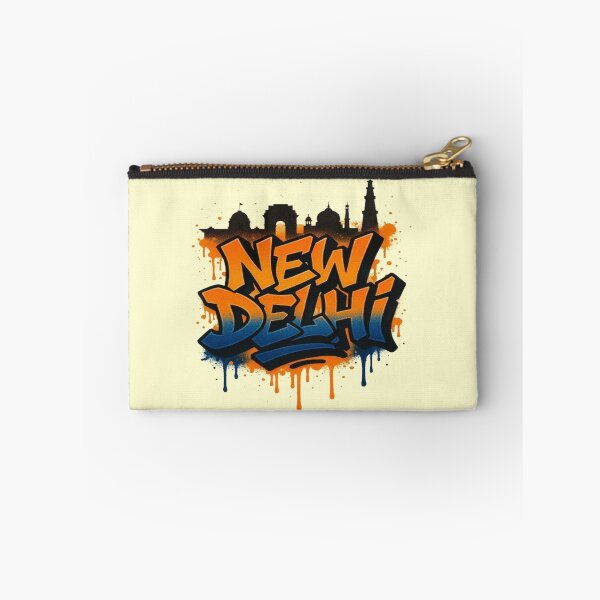 Item preview, New Delhi India Urban Graffiti Typography designed and sold by GraffiCity.