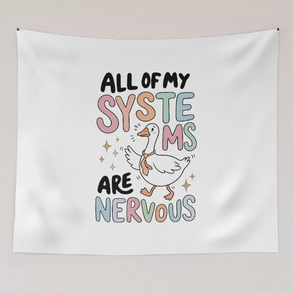 Item preview, All My Systems Are Nervous designed and sold by eithden.