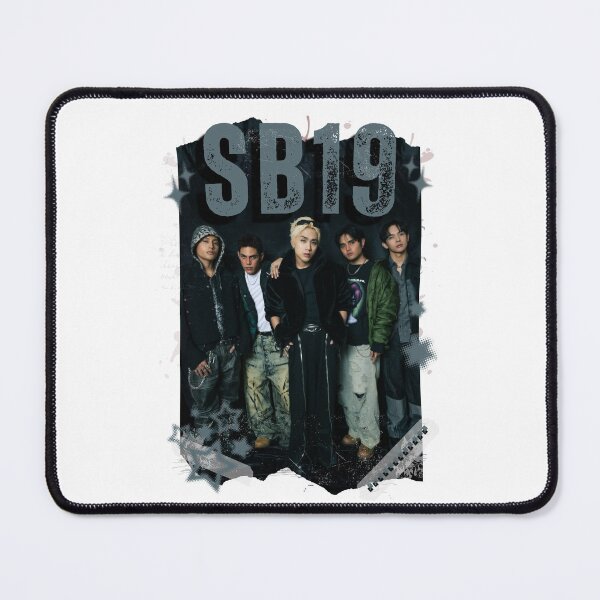 Item preview, SB19 Kings of P-pop Filipino in Monochrome Black and White Collage Art Design designed and sold by HELL0WBELLO.