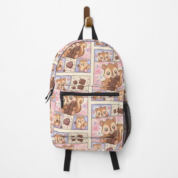 Item preview, Kawaii Squirrel Chocolate Pop Panels designed and sold by Gift Phrase Studio.