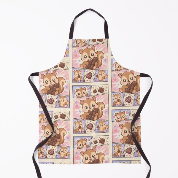 Item preview, Kawaii Squirrel Chocolate Pop Panels designed and sold by Gift Phrase Studio.
