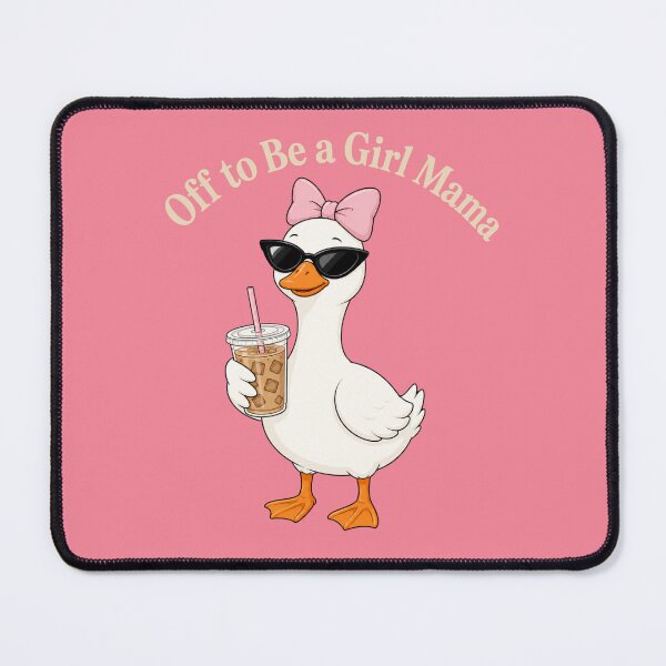 Item preview, Off To Be A Girl Mom Goose Coffee Mama designed and sold by FreshVibe Prints.