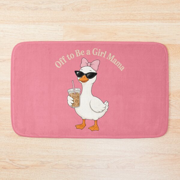 Item preview, Off To Be A Girl Mom Goose Coffee Mama designed and sold by FreshVibe Prints.