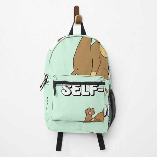 Item preview, Self Care Is Important Funny Cat Wine Graphic designed and sold by TinyPawDesigns.