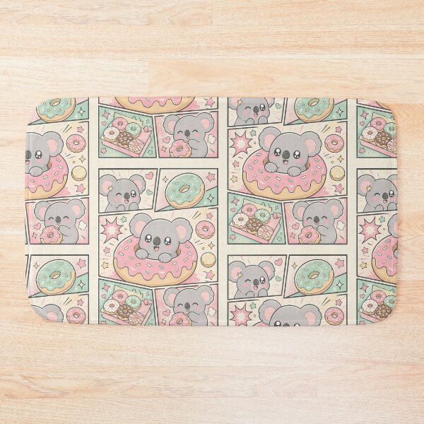 Item preview, Kawaii Koala Donut Pop Panels designed and sold by Gift Phrase Studio.