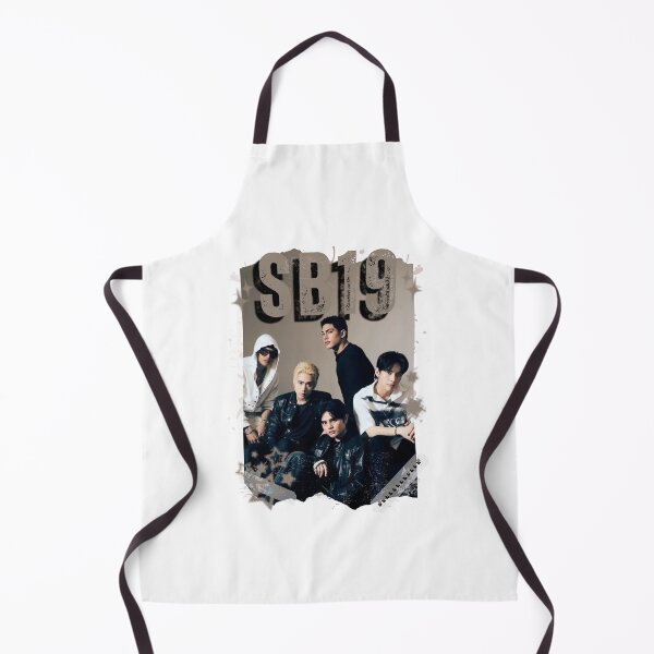 Item preview, SB19 Kings of P-pop Filipino in Monochrome Black and White Collage Art Design designed and sold by HELL0WBELLO.