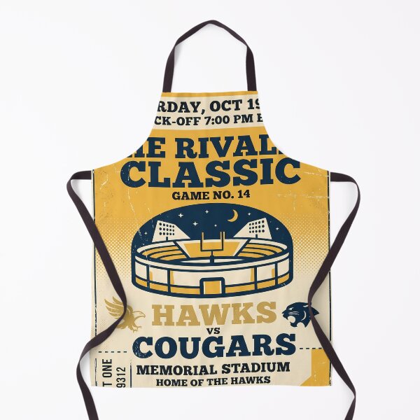 Item preview, Football Game Rivalry Classic Stadium Vintage Ticket designed and sold by ART ATTACK ZONE.