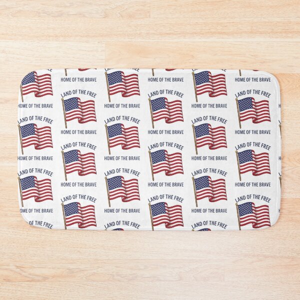 Item preview, Land of the Free American Flag Vintage Patriotic designed and sold by InspiredCreatives.