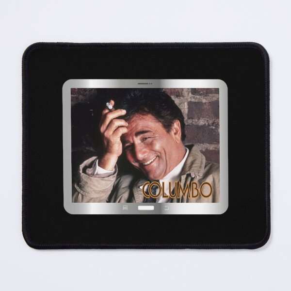 Item preview, Still Watching Columbo… (on Black) designed and sold by PawsitiveMum3.