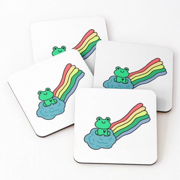 Item preview, Pride Month Frog designed and sold by AESTHETISCAPES.
