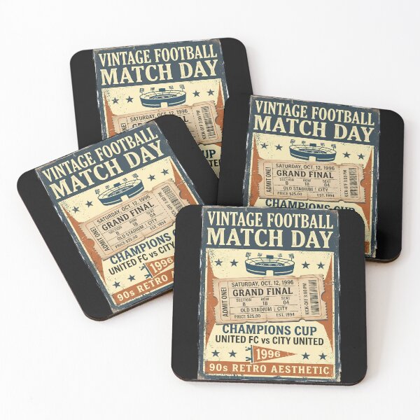 Item preview, Football Rivalry Classic Stadium Vintage Ticket designed and sold by ART ATTACK ZONE.
