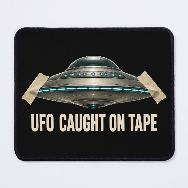 Item preview, UFO Caught On Tape Funny Alien Meme designed and sold by Eh Plus Designs.