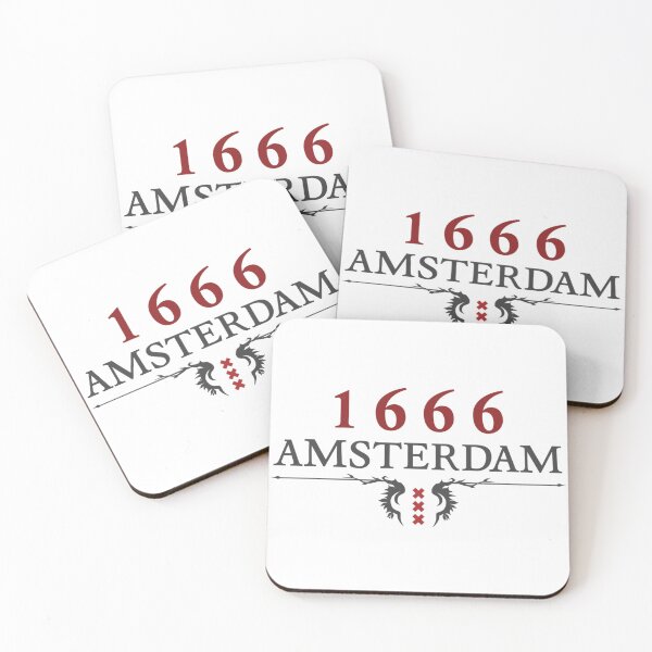 Item preview, 1666 AMSTERDAM designed and sold by JJNameArt.