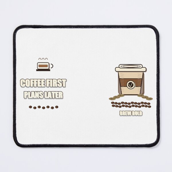 Item preview, Coffee First Plans Later designed and sold by Future Wear.