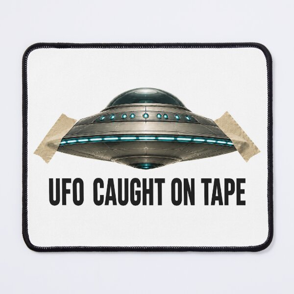 Item preview, UFO Caught On Tape Funny Alien Meme designed and sold by Eh Plus Designs.
