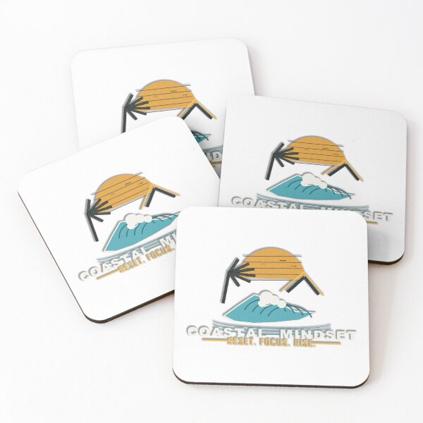 Item preview, Coastal Mindset Cap Style Graphic designed and sold by Velora Studio UK.
