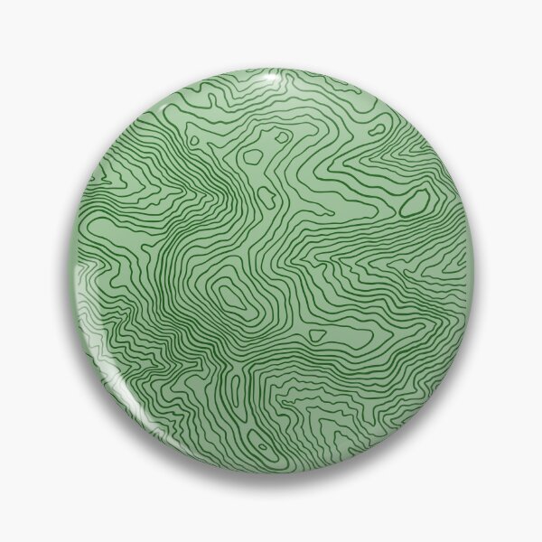 Item preview, Mount Rodgers Green Monochromatic Topography designed and sold by Mountain Bound Designs.