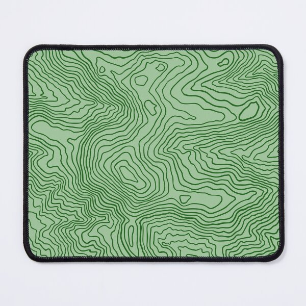 Item preview, Mount Rodgers Green Monochromatic Topography designed and sold by Mountain Bound Designs.