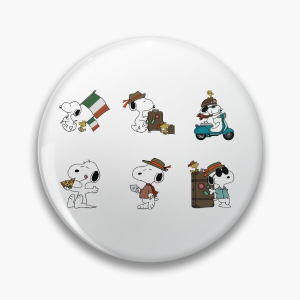 Item preview, Italian snoopy designed and sold by Katyslittlestickershop.