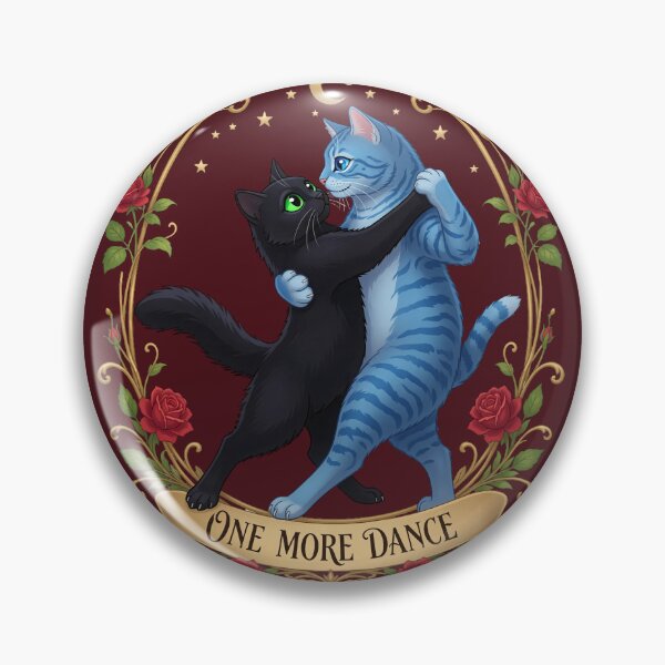 Item preview, Dancing Cats - One More Dance Art Nouveau designed and sold by thirtyonestars.