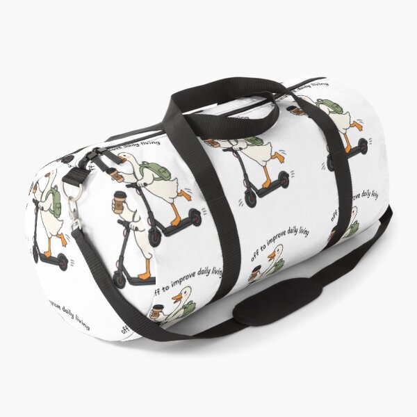 Item preview, Off To Improve Daily Living Goose OT Humor designed and sold by FreshVibe Prints.