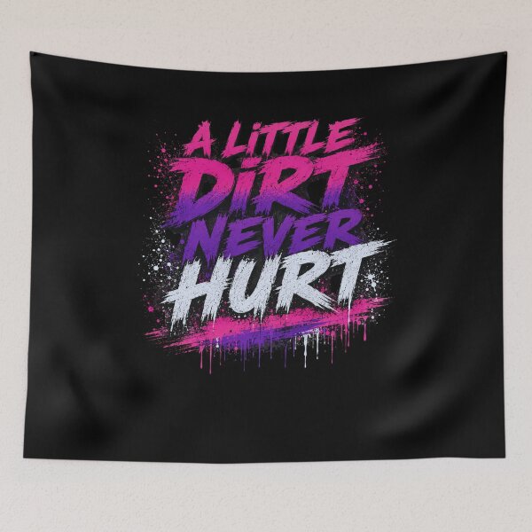 Item preview, Hustle Graffiti Style Bold Neon Street Art Quote designed and sold by FormalDehyena.