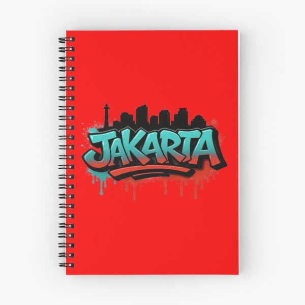 Artikelvorschau, Jakarta Street Art Graffiti Typografie entworfen und verkauft von GraffiCity.