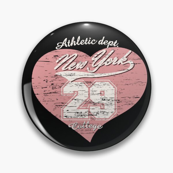 Item preview, Athletic Dept New York 29: Retro College Heart designed and sold by Krasnovaovaova.