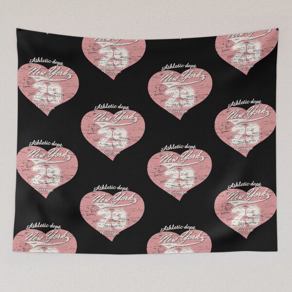 Item preview, Athletic Dept New York 29: Retro College Heart designed and sold by Krasnovaovaova.