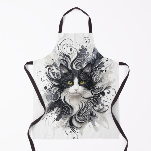 Item preview, gato abstract designed and sold by Animals Art.