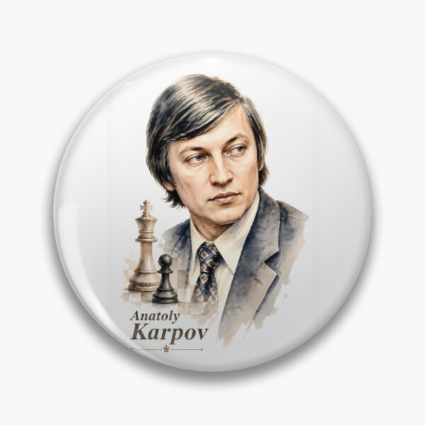 Item preview, Anatoly Karpov designed and sold by Sarcastic designs.