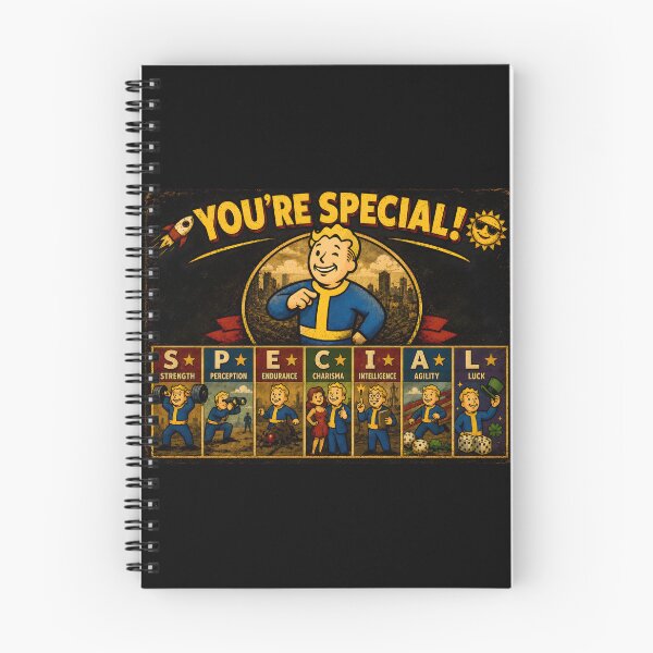 Item preview, You're SPECIAL! Fallout Inspired S.P.E.C.I.A.L. Stats Gamer Parody designed and sold by RockyLambda.