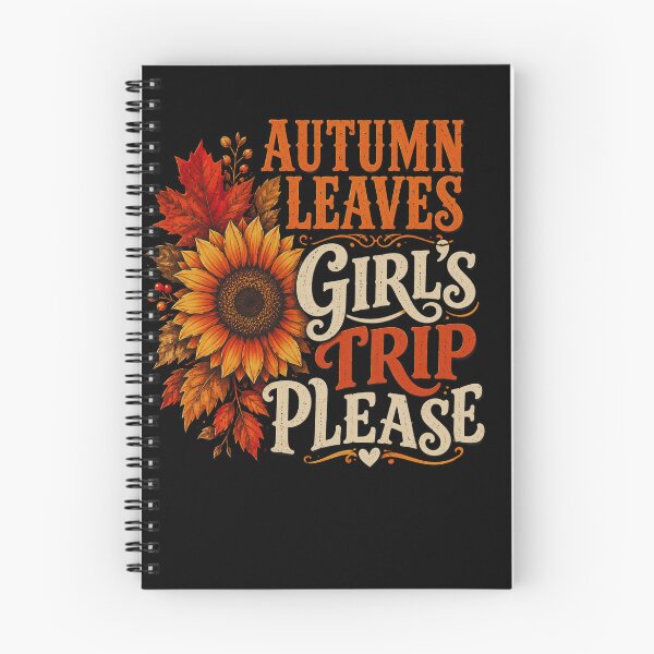Item preview, autumn leaves girl trip please vintage fall floral designed and sold by FormalDehyena.