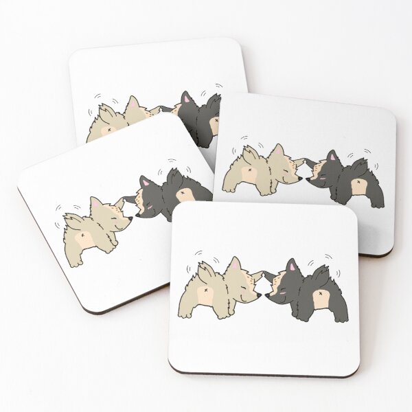 Item preview, Cute Corgi Puppies Playing Together Adorable Dog Art designed and sold by TinyPawDesigns.