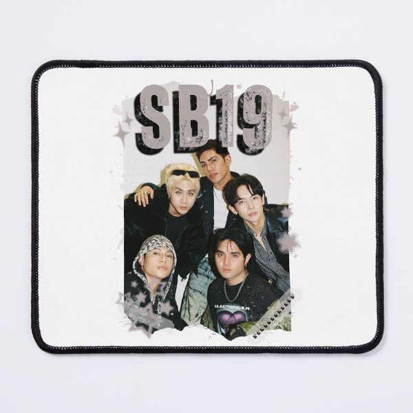 Item preview, SB19 Kings of P-pop Filipino in Monochrome Black and White Collage Art Design designed and sold by HELL0WBELLO.