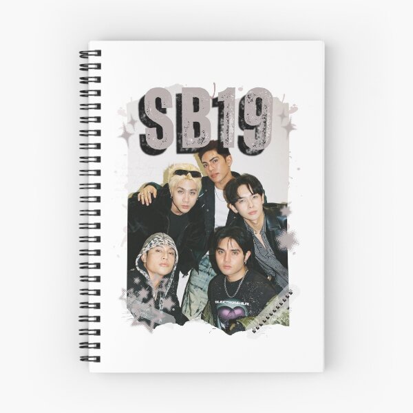 Item preview, SB19 Kings of P-pop Filipino in Monochrome Black and White Collage Art Design designed and sold by HELL0WBELLO.