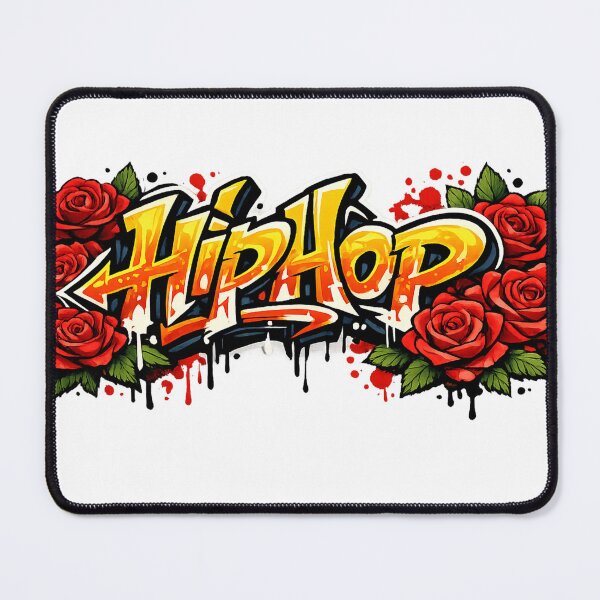 Item preview, graffiti hiphop with flowers designed and sold by brasildesigns.