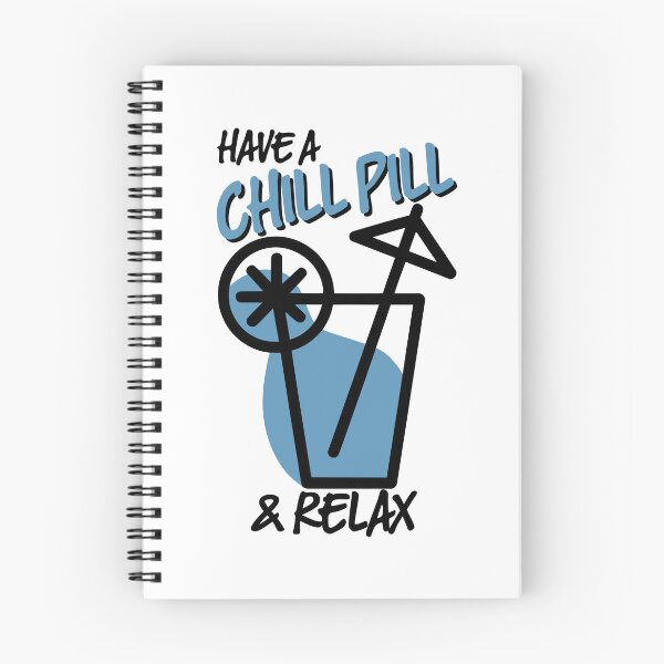 Item preview, Have a Chill Pill and Relax Funny Cocktail Summer Vacation Design designed and sold by  BlankPaper Clothing.