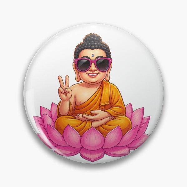 Item preview, Cool Buddha with Sunglasses - Peace and Zen Vibe designed and sold by shop0102.