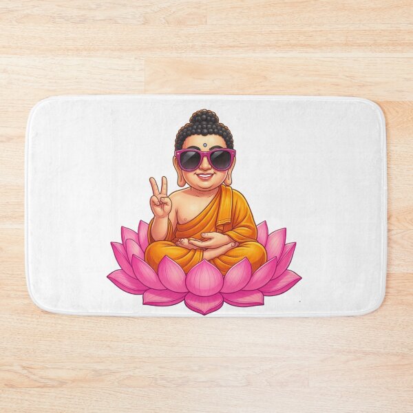 Item preview, Cool Buddha with Sunglasses - Peace and Zen Vibe designed and sold by shop0102.