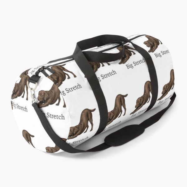 Item preview, Big Stretch Chocolate Labrador Retriever Dog Lover Humor designed and sold by FreshVibe Prints.