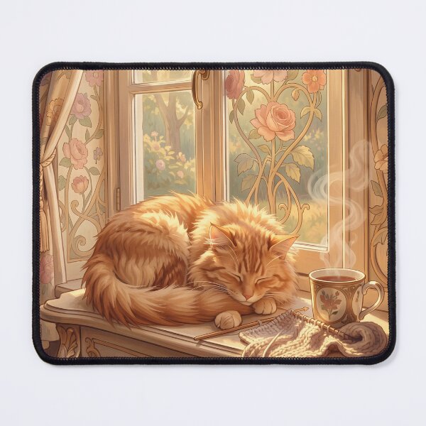 Item preview, Cozy Cat by the Window designed and sold by Glimmersmith.