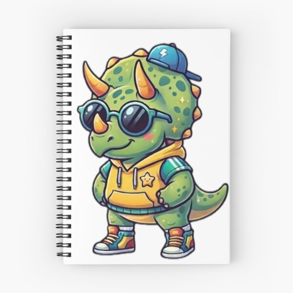 Item preview, Cool Dinosaur with Sunglasses and Hoodie designed and sold by DailyDoodlesBySumbul.