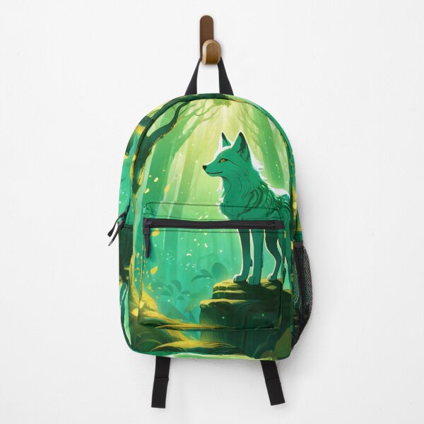 Item preview, Art - Stylized Fox, Dreamlike Atmosphere in the Forest designed and sold by AnimeShin.