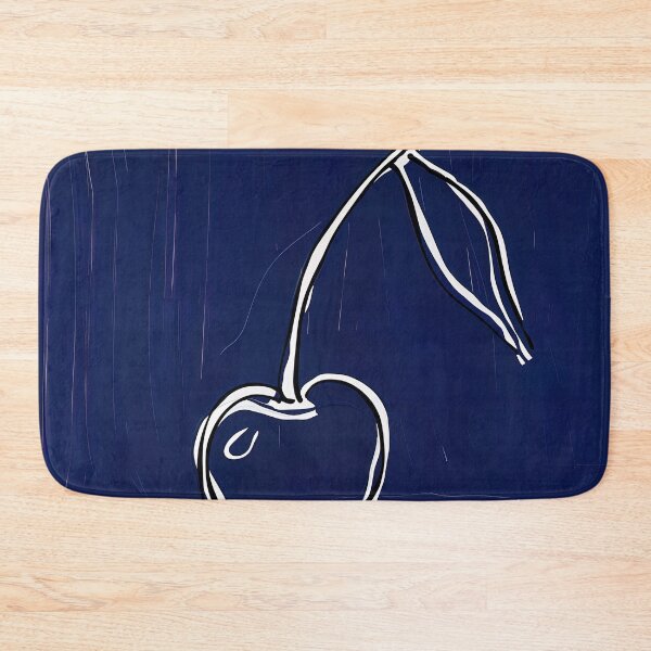 Item preview, Cherry fruit - Blue Abstract Art designed and sold by shadow-bloom.
